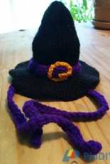 Cantoocrochet - Madeleine Cantu - Witchy Hat for Pets - Free