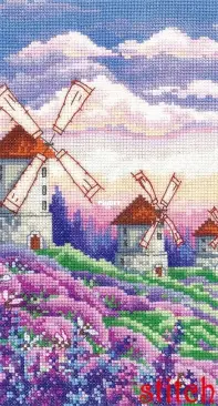 Make With Your Hands - Andriana L-63 Landscape with Windmills