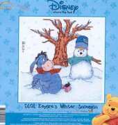 Designer Stitches  D101 - Eeyore's Winter Snowman