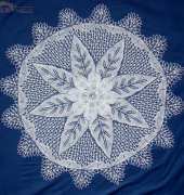 knitted doilies - my work