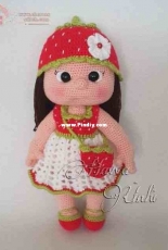 Havva Designs- Havva Unlu- Mia Strawberry Clothes -Turkish