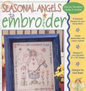 Leisure Arts-3844- Seasonal Angels Embroidery by Gail Bussi