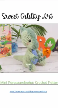 Amigurumi Lagarto Oscar Grande