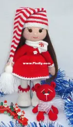 Christmas doll