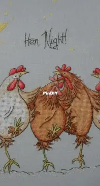 Magic Stitch - Roosters by Nadezhda Nagornaya / nezhenka.nadin XSD