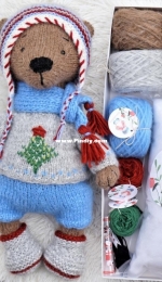 Polushka bunny - Maria Ermolova - Winter Outfit for Teddy Bear