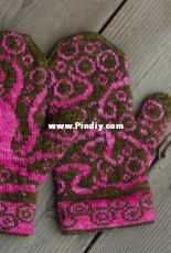 Octopus Mittens by Emily Peters