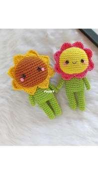 A little love everyday! - Paint It Colorful - Anitha Domacin - Flower Pals - Free