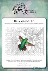 Ajisai Designs - Hummingbird, Blackwork