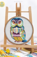 Awesome Pattern Studio C542 - Mandala Owl