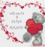 Anchor Me To You Tatty Teddy TT222 Wedding Heart