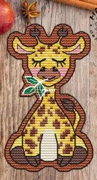 Margaritka Stitch - Gingerbread Giraffe by Margarita Shelikhova