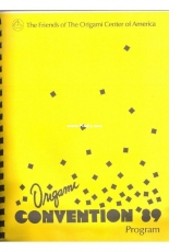 The Friends of Origami Center of America Origami Convention 1989 Program