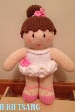 Knitting doll - Ballerina