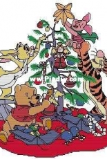 Disney 34015 Pooh and Friends - Tree Trimming PCS
