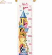 Vervaco 70.935 Disney Princesses Castle Height Chart