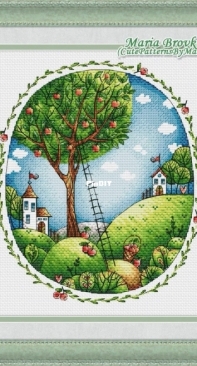 Apple Orchard by Maria Brovko