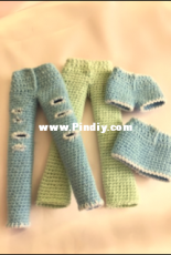 Kindabam Crochet - Kate doll and clothes