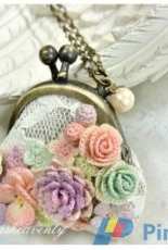 flowers wallet