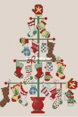 Sue Hillis Designs  L217  A Pair Tree PCS