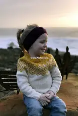 Bohéme Sweater for Kids by Randi Hjelm