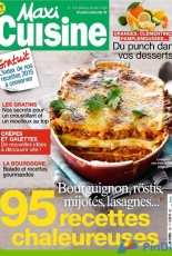 Maxi Cuisine-N°104-Janvier,Fevrier-2016-French