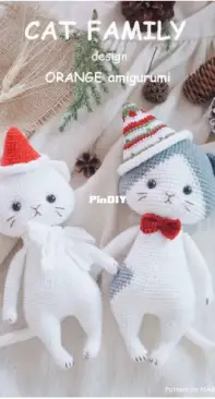 Amigurumi by Orange - Orange Amigurumi - Namsom Pan - Saovalux Asaman - Cat Family