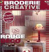 Mains & Merveilles-Broderie Creative-N°25-Rouge Deco