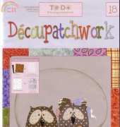To-Do-Decoupatchwork-Owls Wall Hanging