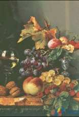 Golden Kite GK 1392 A Still Life of Fruit, Walnuts