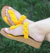 Crocodile Sunny Sandals by Bonita Patterns