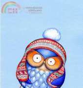 HAED HAEANK 2276 Winter Hat Owl by Annya Kai