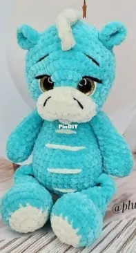 Plush For Joy - Svetlana Zenko - Светлана Зенько - Dinosaur Rick - Динозаврик Рык - Russian - Free