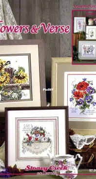Stoney Creek Collection - Book 340 More Flowers & Verse XSD
