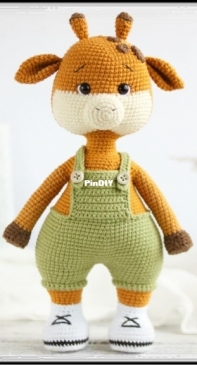 Cute Toys by Vera - Vera Vasylchuk / Vasilchuk - Giraffe Zhorik - Russian