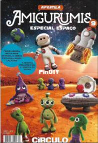 Círculo - Amigurumis No. 9 Special Space - Especial Espaço - Portuguese - Free