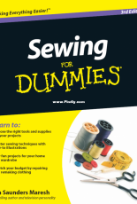 Sewing for Dummies 3rd Edition - Jan Saunders Maresh