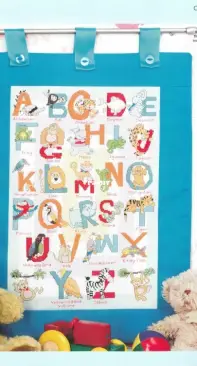 In the Jungle - Childrens ABC by Jenny Barton from Cross Stitch Gold 72
