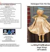 Homespun from the heart-Angel wings