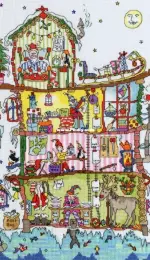 Bothy Threads XCT17 - Cut Thru North Pole House PCS