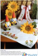 Garden Gnomes 71754 from Rico 18 PCS