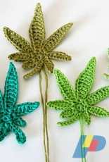 Ahooka - Marijuana Leaf Crochet Pattern