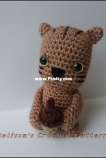 Melissas Crochet Patterns - Melissa Trenado - Stanley the Squirrel - Free