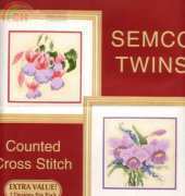 Semco Twins 6018.0003 - Fuschia and Singapore Orchid 2 Charts