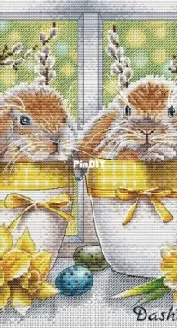 Дарья Мастракова - Пасхальные кролики / Daria Mastrakova - Easter Bunnies