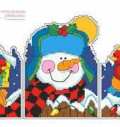 Dimensions 72746 - Snowman and Pals