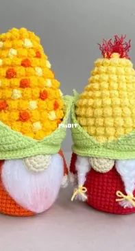 Happy Dolls Handmade - Lucy Magic Pattern - Julia /Kate - Negovorina - Corn Gnome