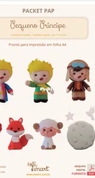 Timart - Pequeno Principe - Little Prince - Portuguese