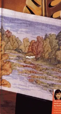 Autumn Reflections by Maria Diaz from Cross Stitch Collection 164