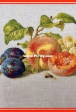 Still Life with Plums by Ekaterina Volkova
